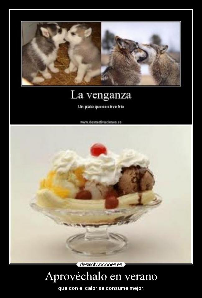 Aprovéchalo en verano -