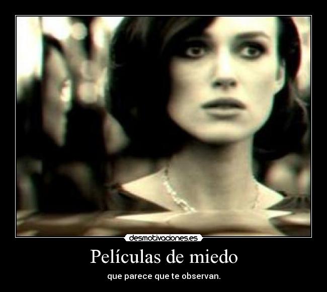 carteles miedo peliculas miedo desmotivaciones