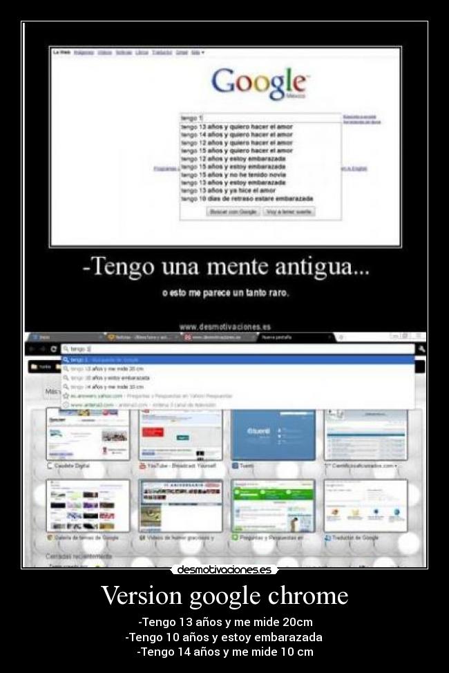 carteles google chrome desmotivaciones