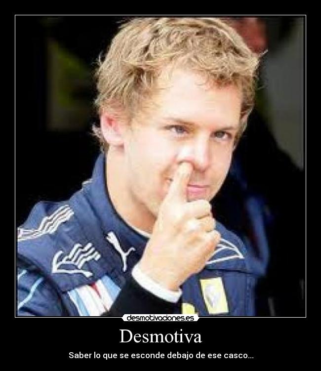 carteles desmotivaver vettel desmotivaciones
