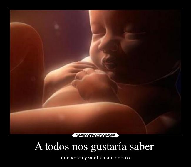 A todos nos gustaría saber -