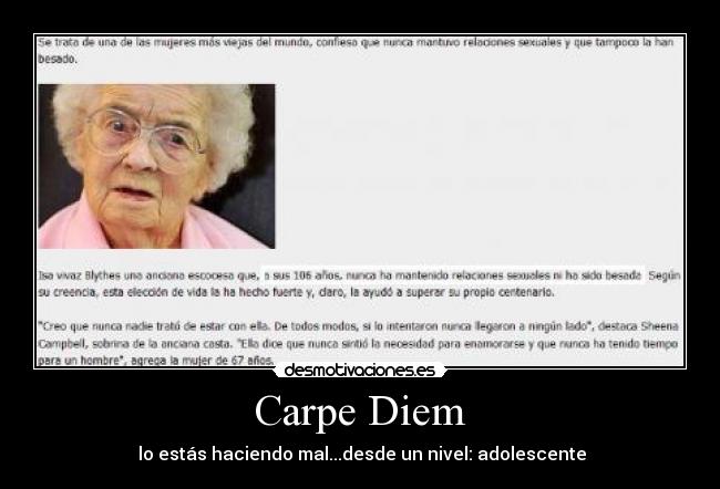 Carpe Diem - 