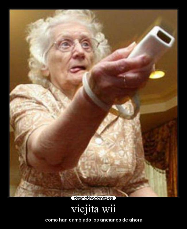 viejita wii -