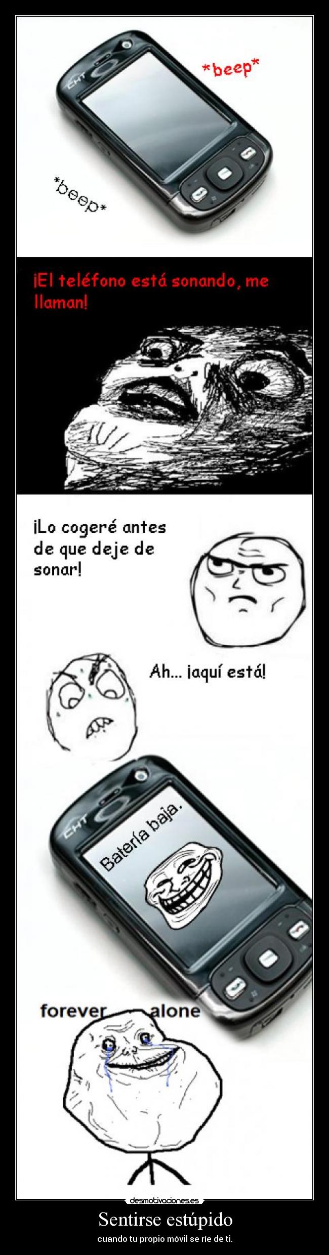 Sentirse estúpido -