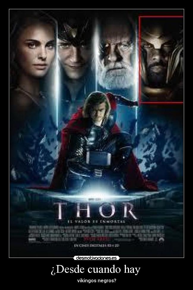 ¿Desde cuando hay  - vikingos negros?