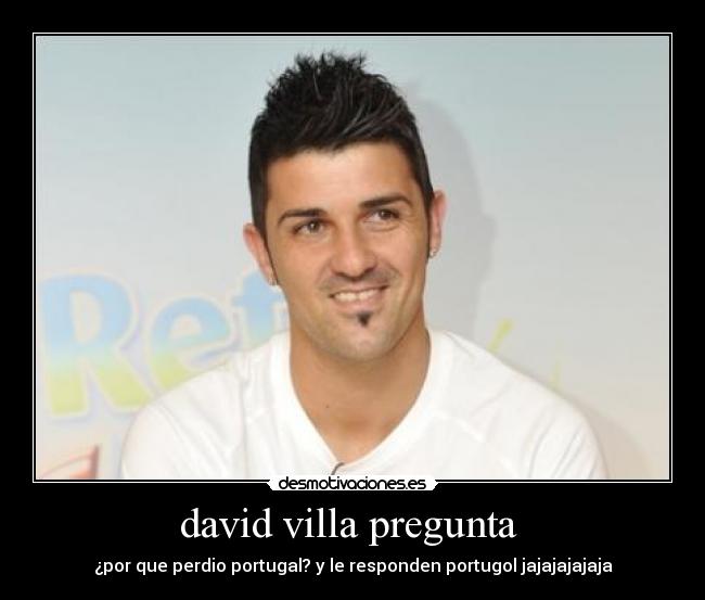 david villa pregunta  - 