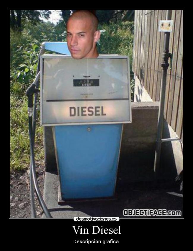Vin Diesel - Descripción gráfica 