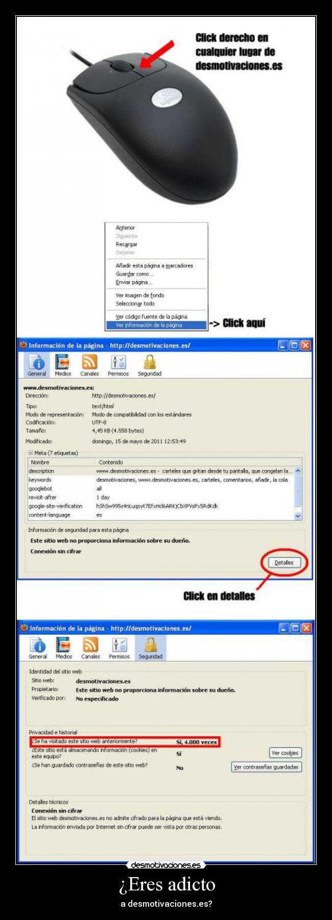 ¿Eres adicto - a desmotivaciones.es?