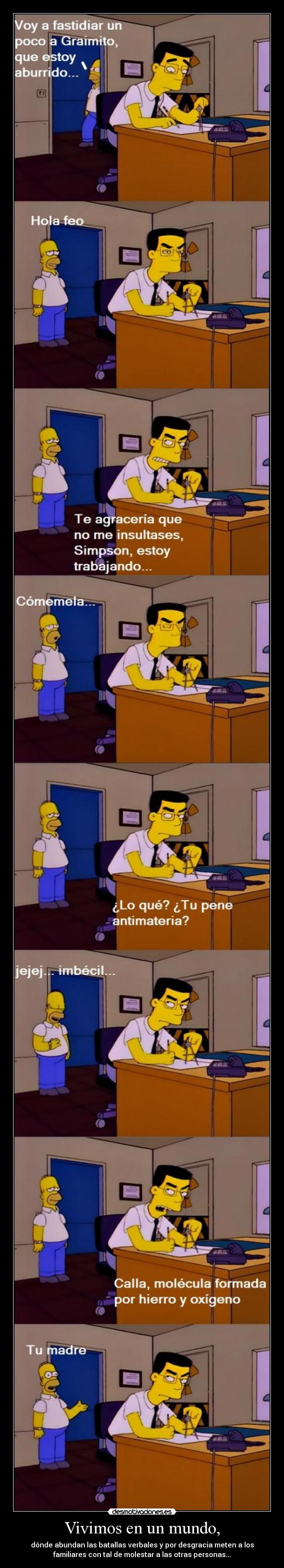 Vivimos en un mundo, - 