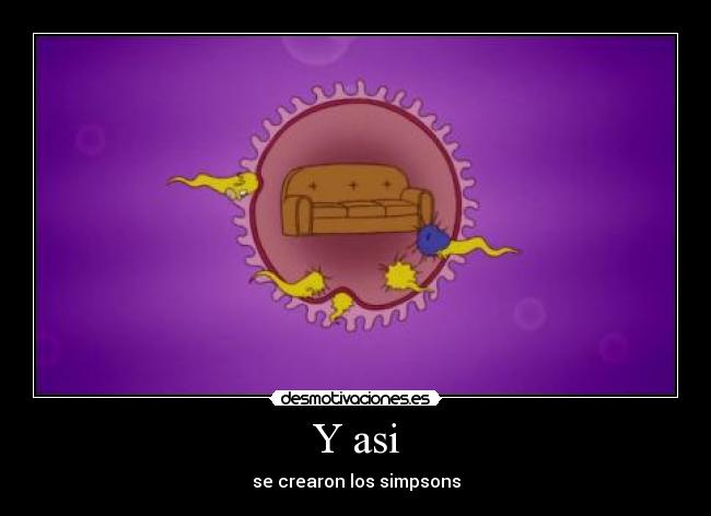 Y asi - se crearon los simpsons