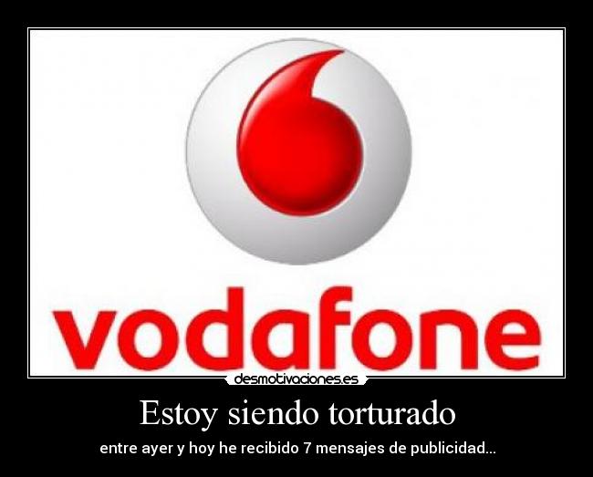 carteles vodafone desmotivaciones