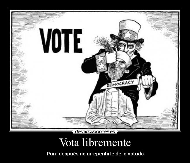Vota libremente - 