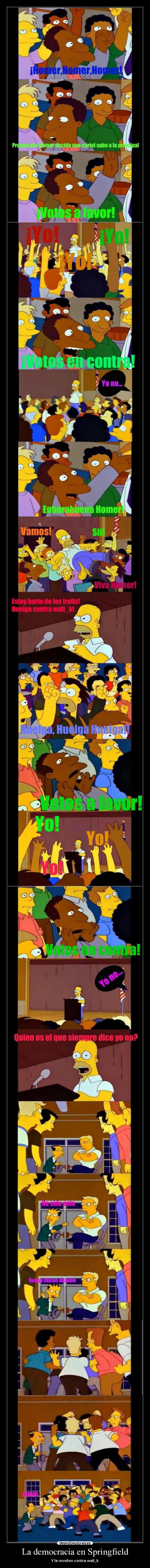 La democracia en Springfield - Y la revelion contra walt_k