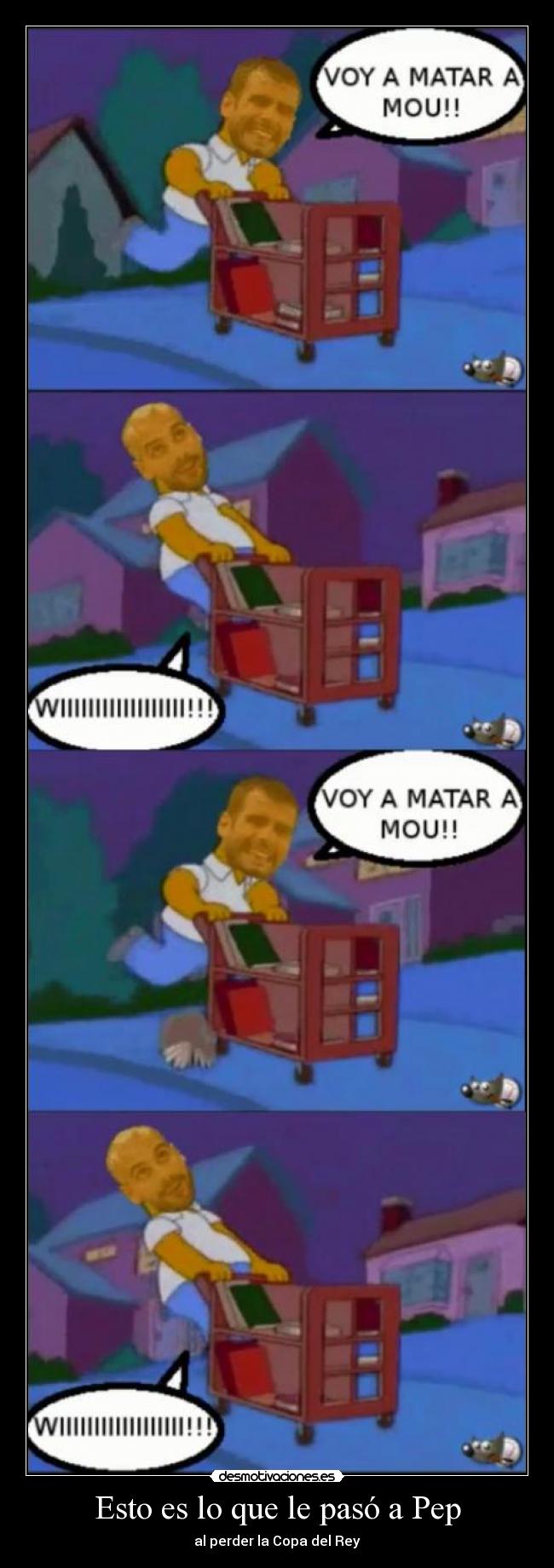 Esto es lo que le pasó a Pep - al perder la Copa del Rey