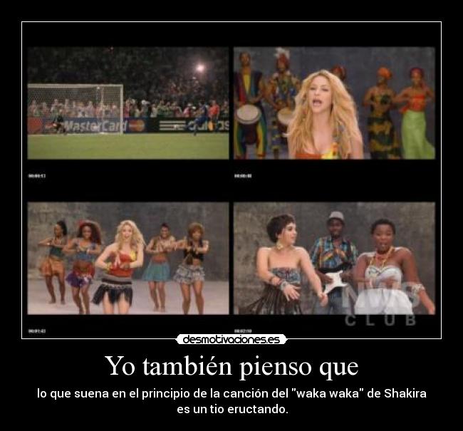 Yo también pienso que - 