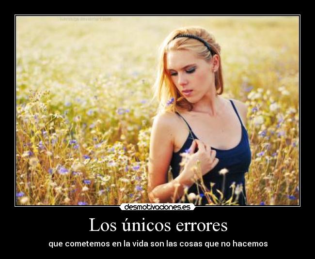 Los únicos errores -