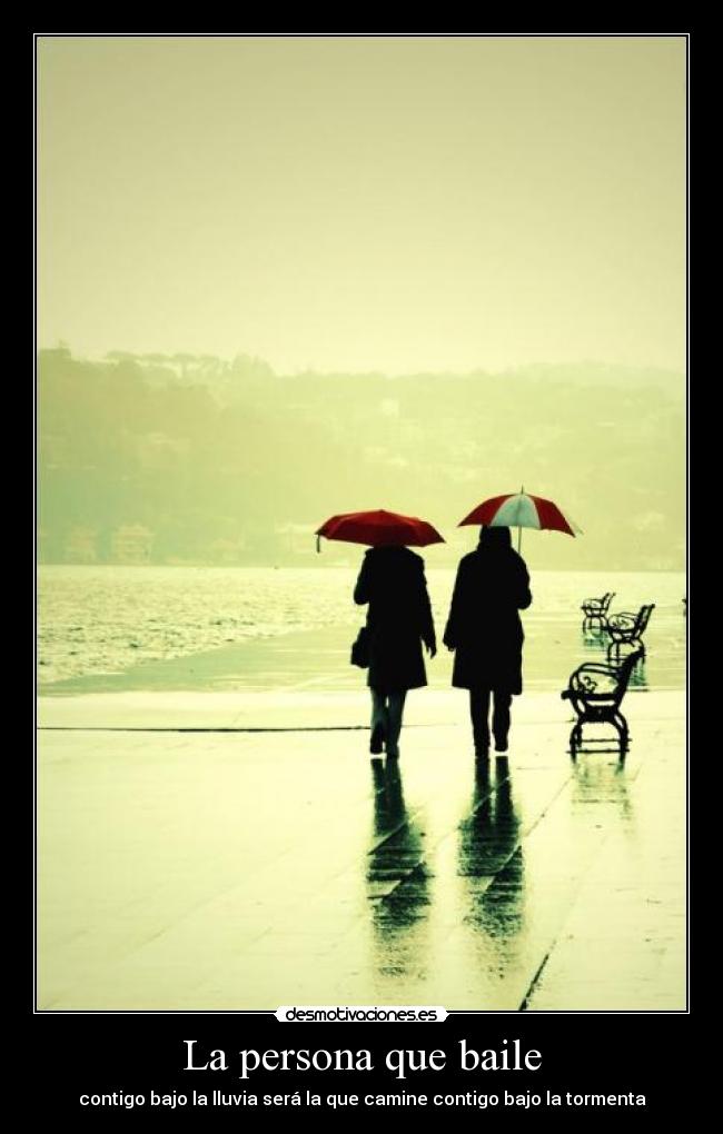 La persona que baile - 