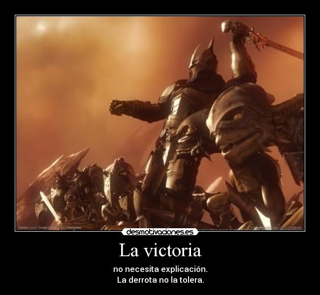 carteles victoria derrota desmotivaciones