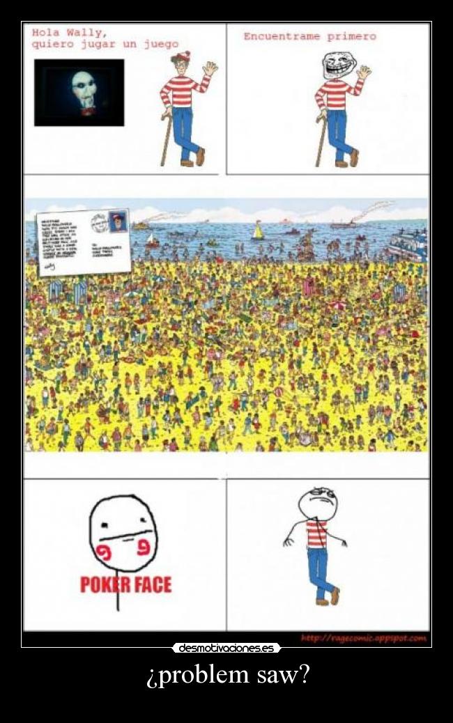 ¿problem saw? -