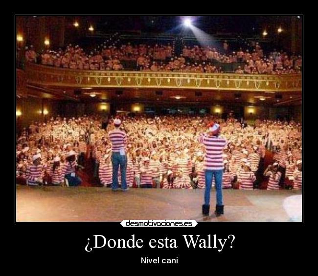 ¿Donde esta Wally? -