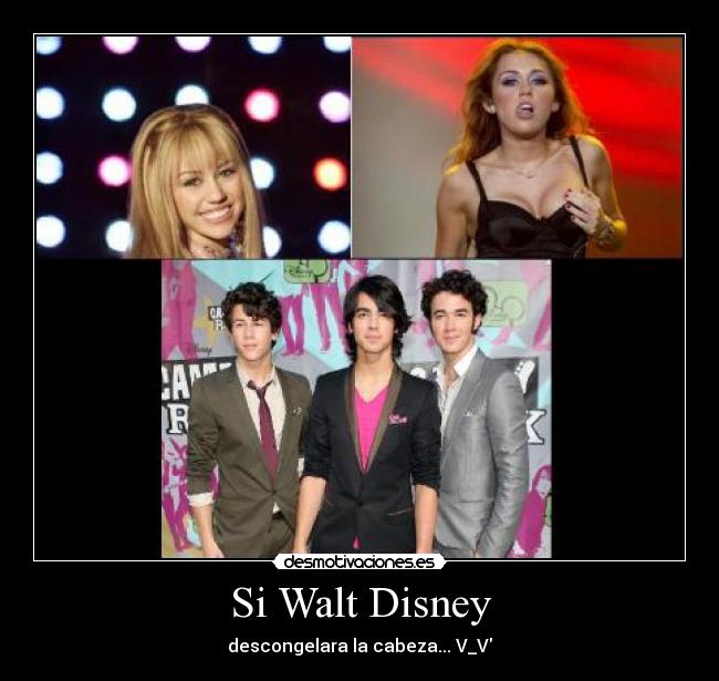 Si Walt Disney - descongelara la cabeza... V_V