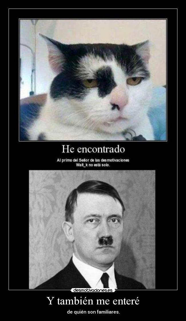 Y también me enteré -