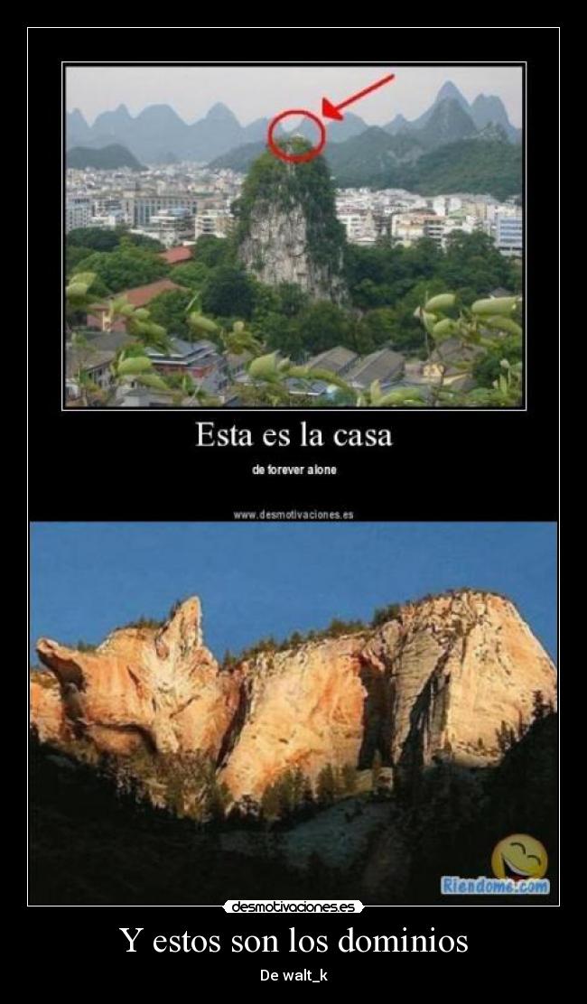 Y estos son los dominios - 