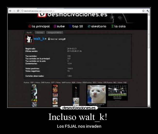 Incluso walt_k!  - 