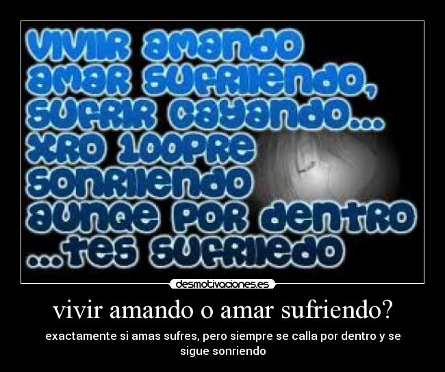 carteles vivir amando desmotivaciones