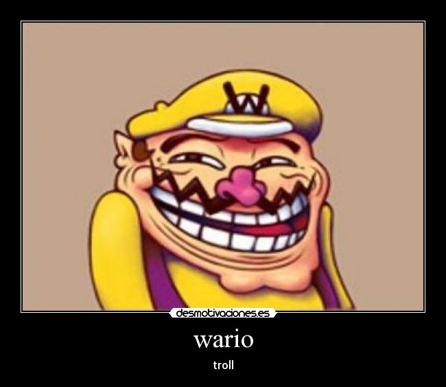 carteles wario desmotivaciones