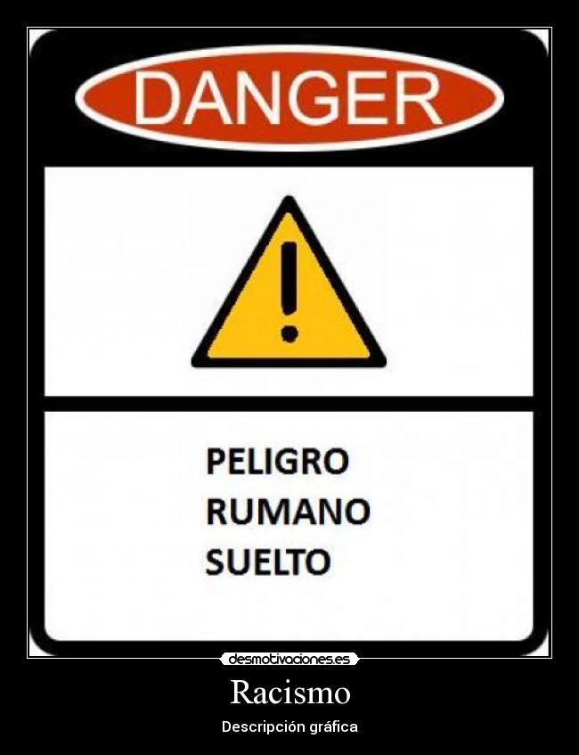 Racismo - Descripción gráfica