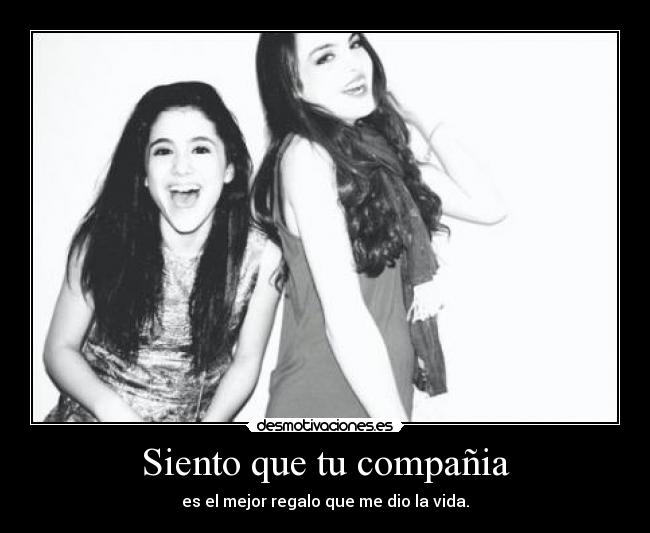 Siento que tu compañia - 