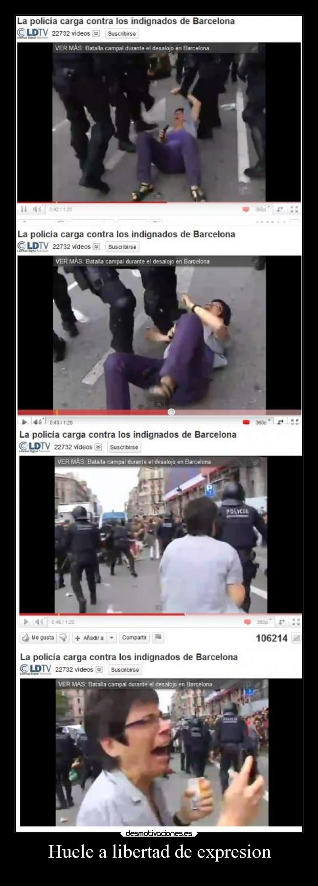 Huele a libertad de expresion -