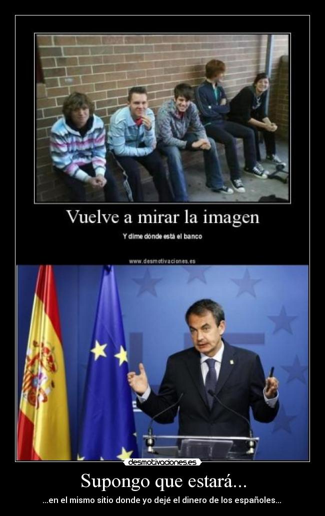 carteles dinero espanoles desmotivaciones