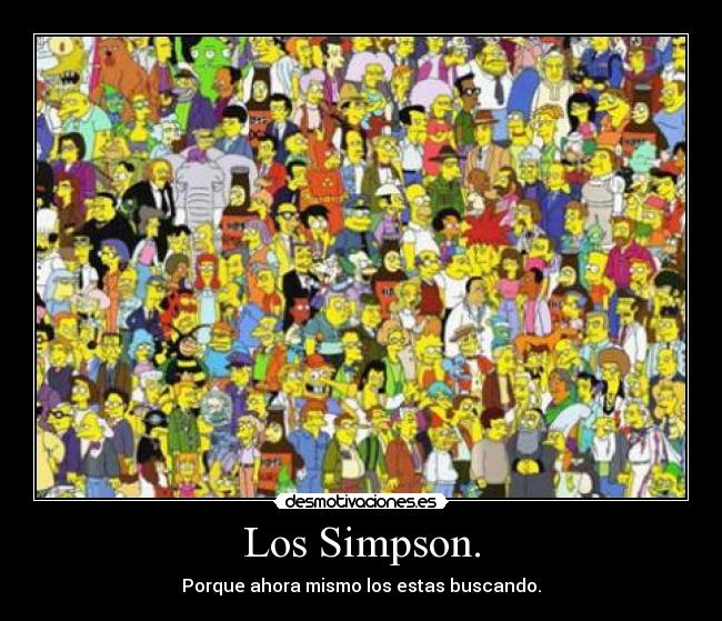 Los Simpson. Desmotivaciones