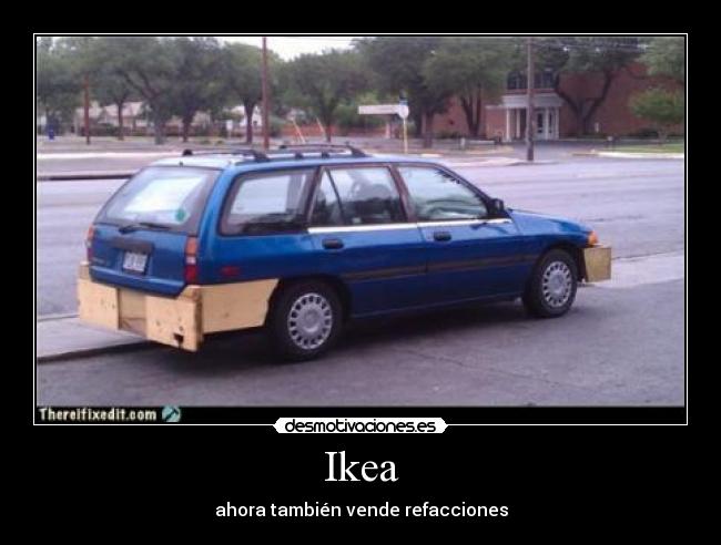 Ikea - ahora también vende refacciones