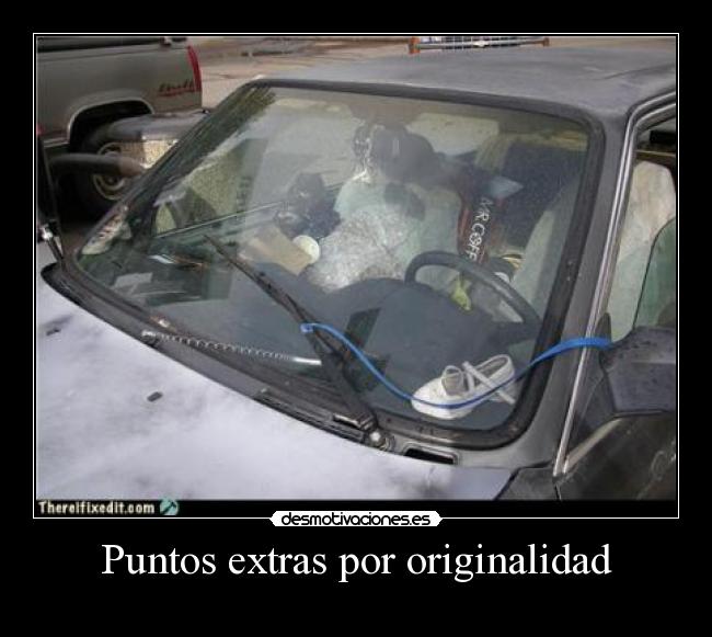 Puntos extras por originalidad -
