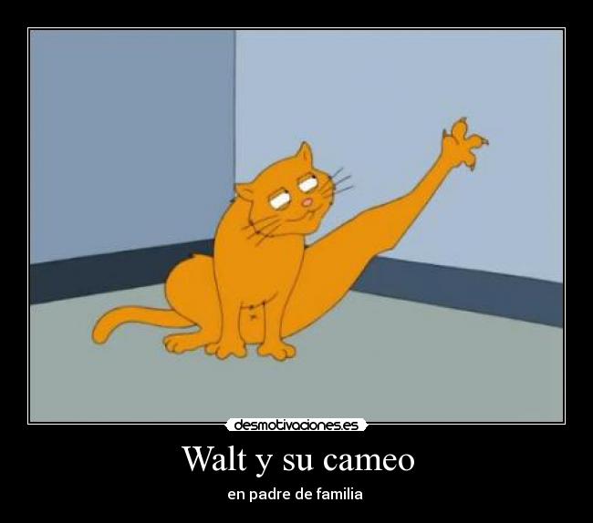 Walt y su cameo -