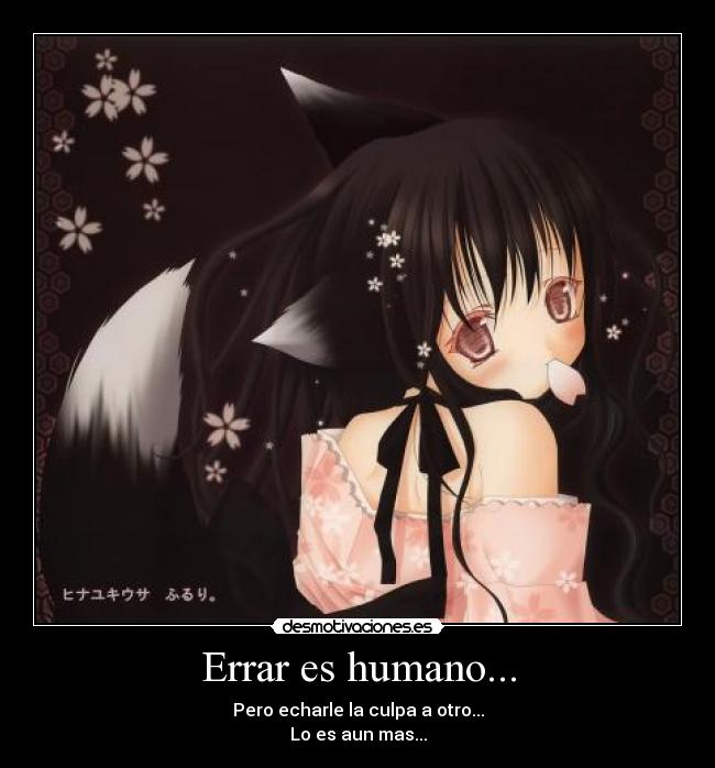 Errar es humano... -