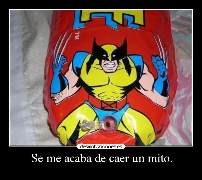 Se me acaba de caer un mito. -
