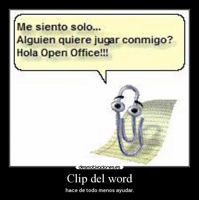 Clip del word -