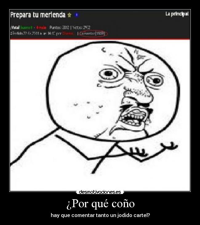 ¿Por qué coño - 