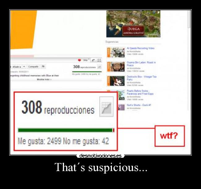 That´s suspicious... - 