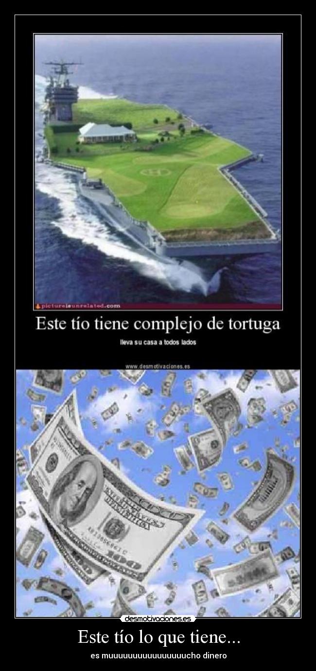 carteles mucho dinero desmotivaciones