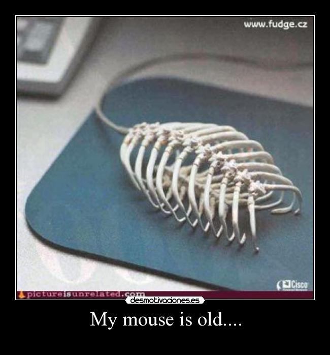 My mouse is old.... - 