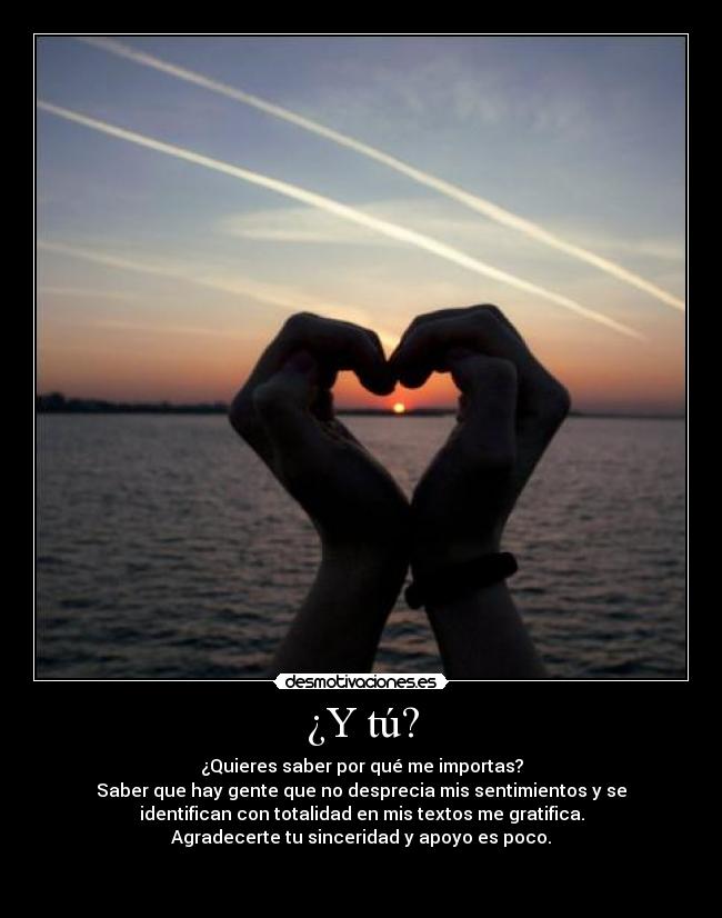 ¿Y tú? - 