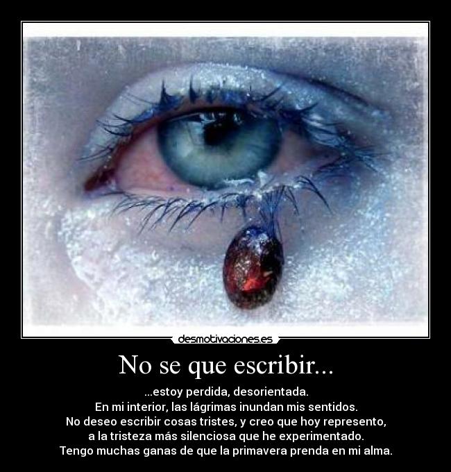 No se que escribir... -