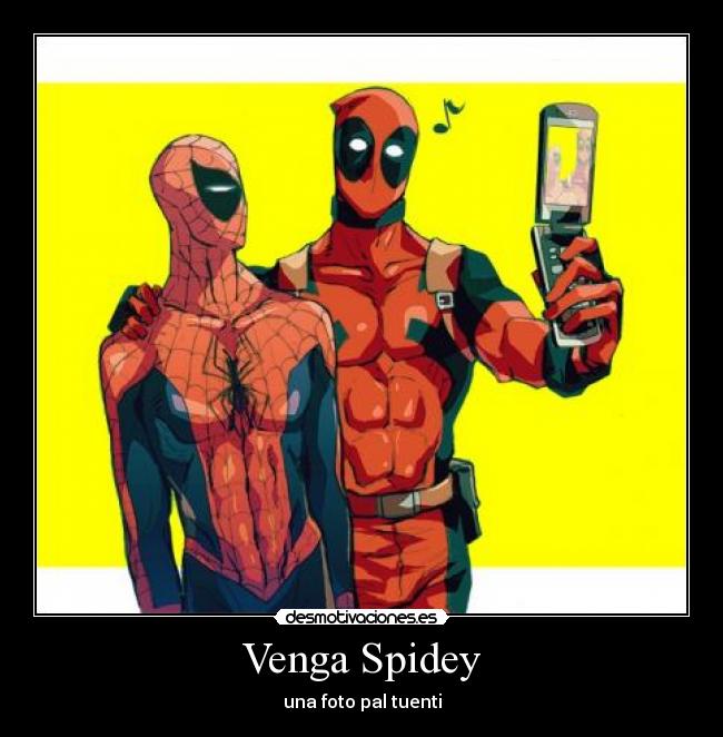 Venga Spidey - una foto pal tuenti