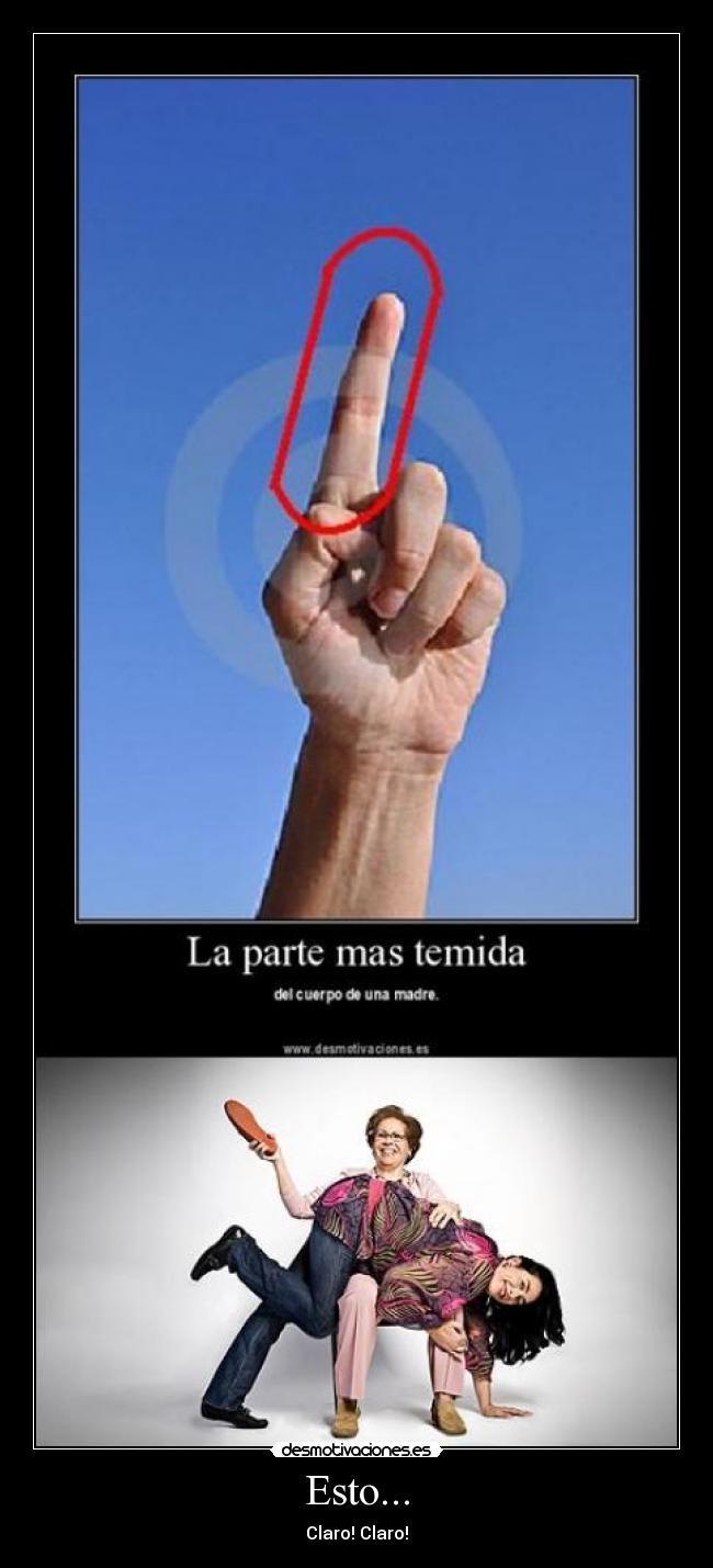 Esto... - Claro! Claro!