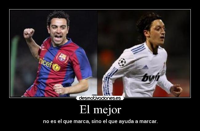 El mejor - no es el que marca, sino el que ayuda a marcar.